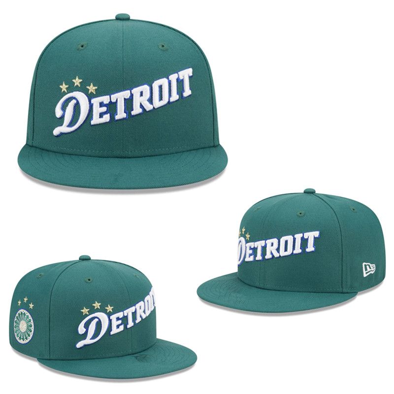 2025 NBA Detroit Pistons Hat TX202503071->nba hats->Sports Caps